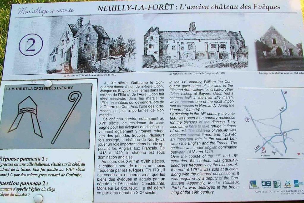 Le Chateau De Neuilly La Foret Villa Isigny sur Mer Bagian luar foto